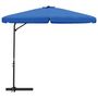 Voir la diapositive 3 : VIDAXL Parasol de jardin avec mat en acier 300 cm Bleu azure