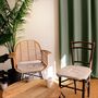 Voir la diapositive 2 : Paris Prix Galette de Chaise Uni  Basic  40x40cm Naturel