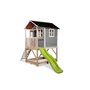 Voir la diapositive 2 : EXIT TOYS Maisonnette en bois pour enfants Loft 500 Gris - Exit Toys
