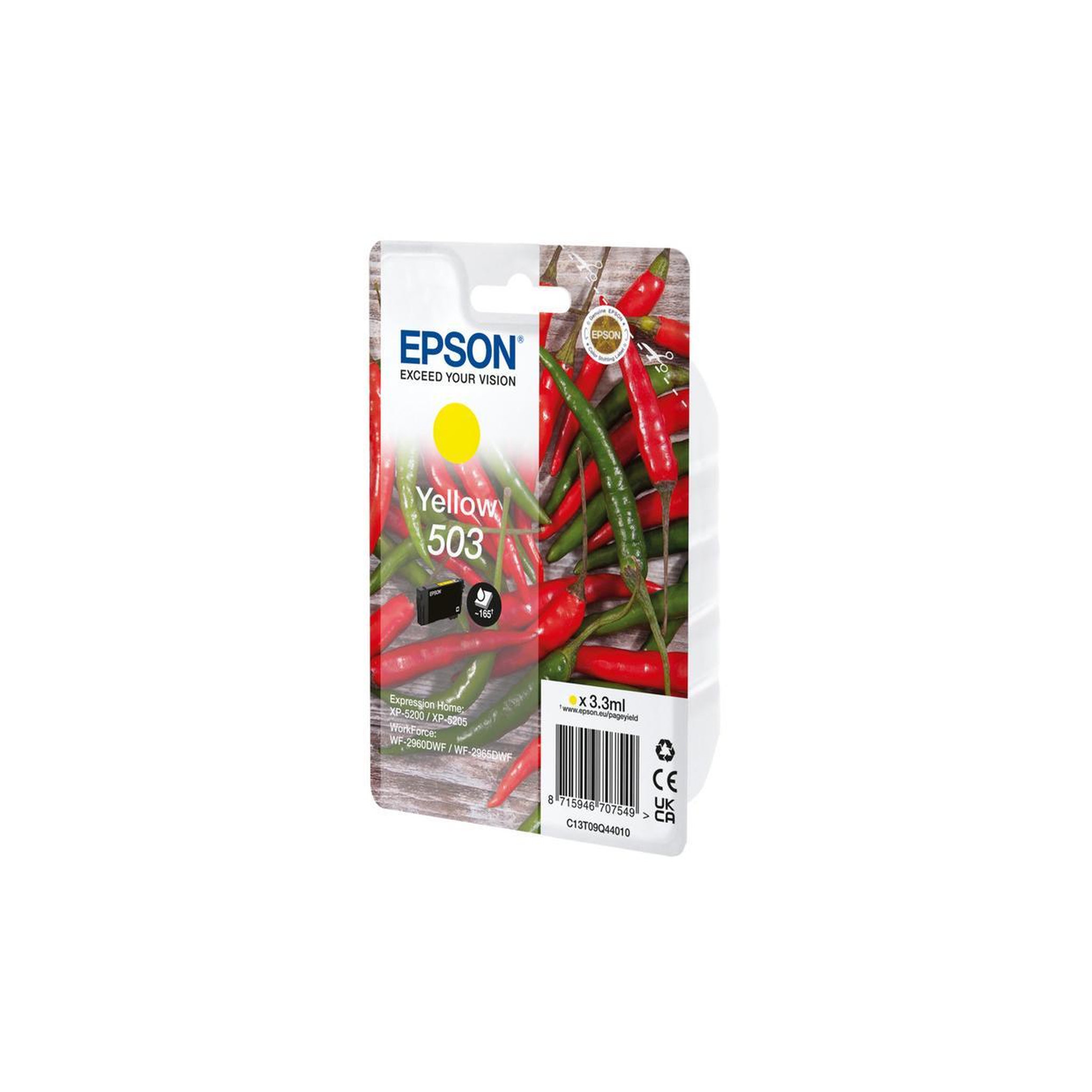 Voir la diapositive 3 : Epson Epson Ink 503 Yellow Gelb (C13T09Q44010)