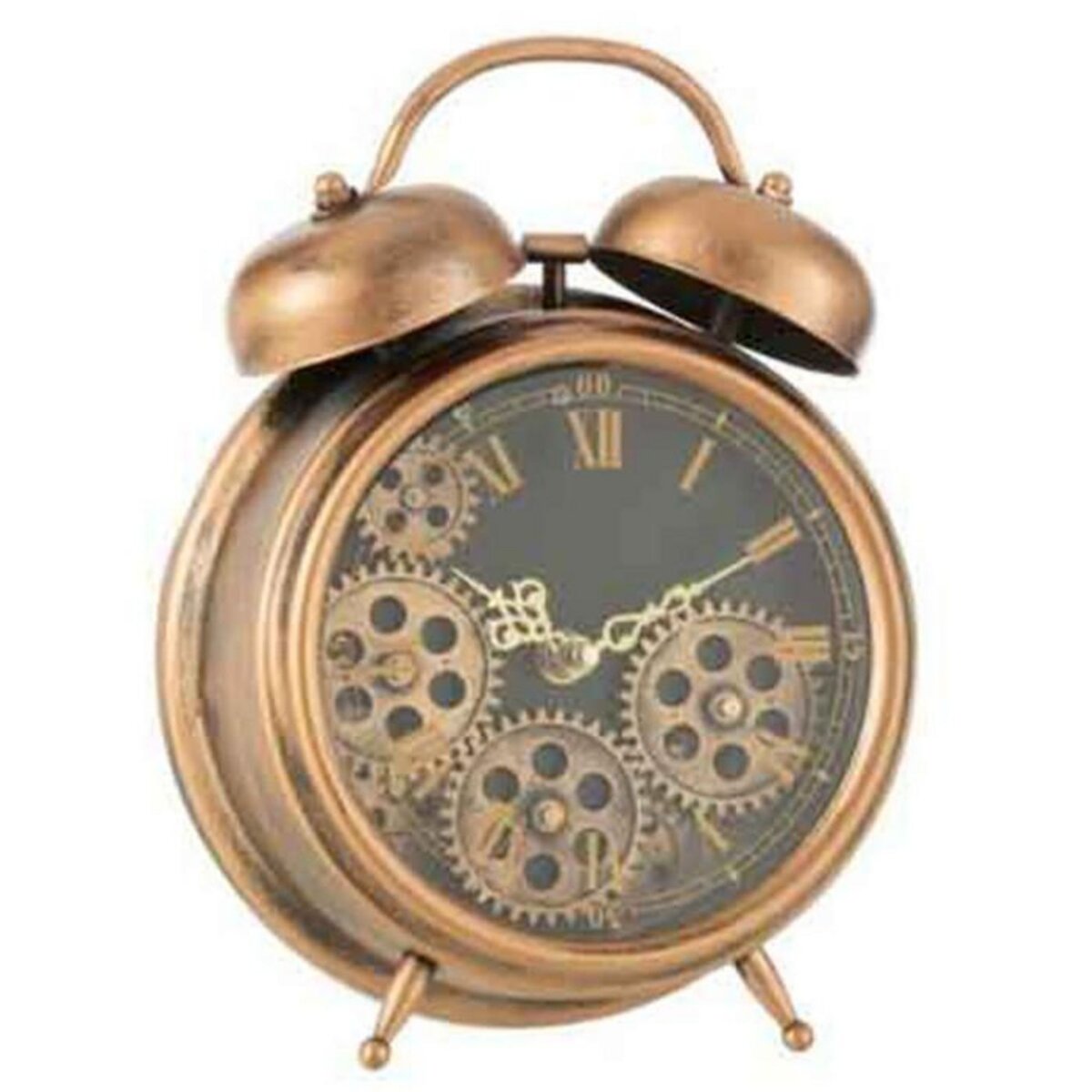 Paris Prix Réveil à Poser Vintage  Mécanisme  26cm Cuivre