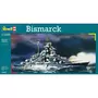 Revell Maquette bateau : Bismarck 1/1200