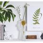 Voir la diapositive 5 : Paris Prix Vase Déco Visage en Résine  Fiore  27cm Blanc