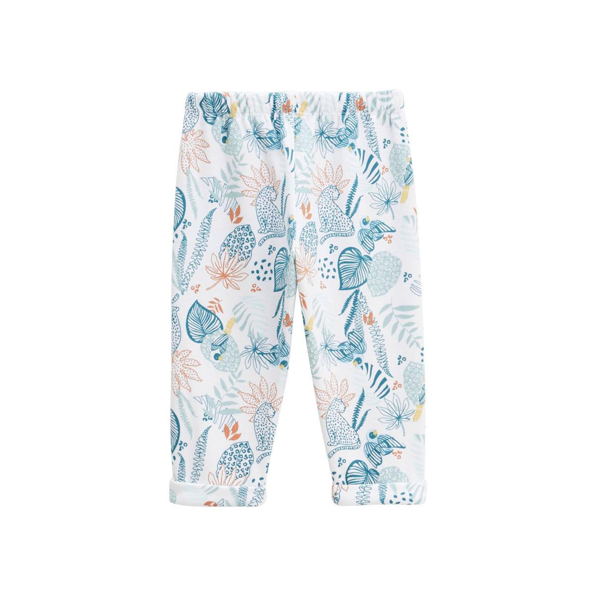 Petit Béguin Ensemble bébé sweat-shirt à capuche et pantalon en molleton Roméo