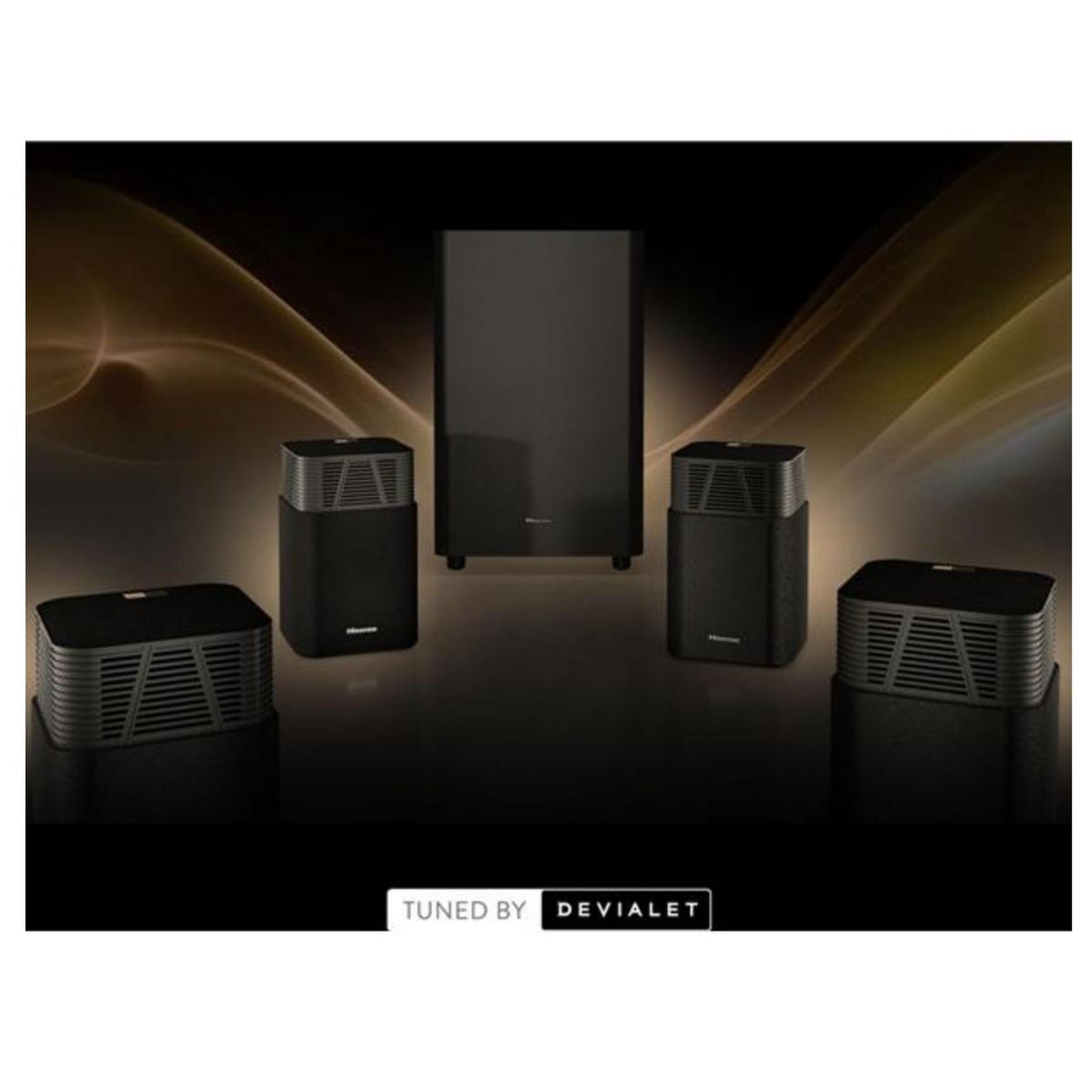 Voir la diapositive 3 : Hisense Home-cinéma 4.1.2 720w noir - htsaturn