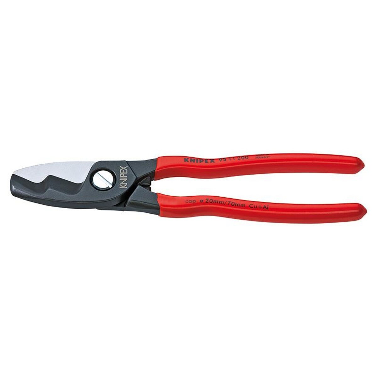 Knipex Coupe câbles électriques 200 mm double tranchant