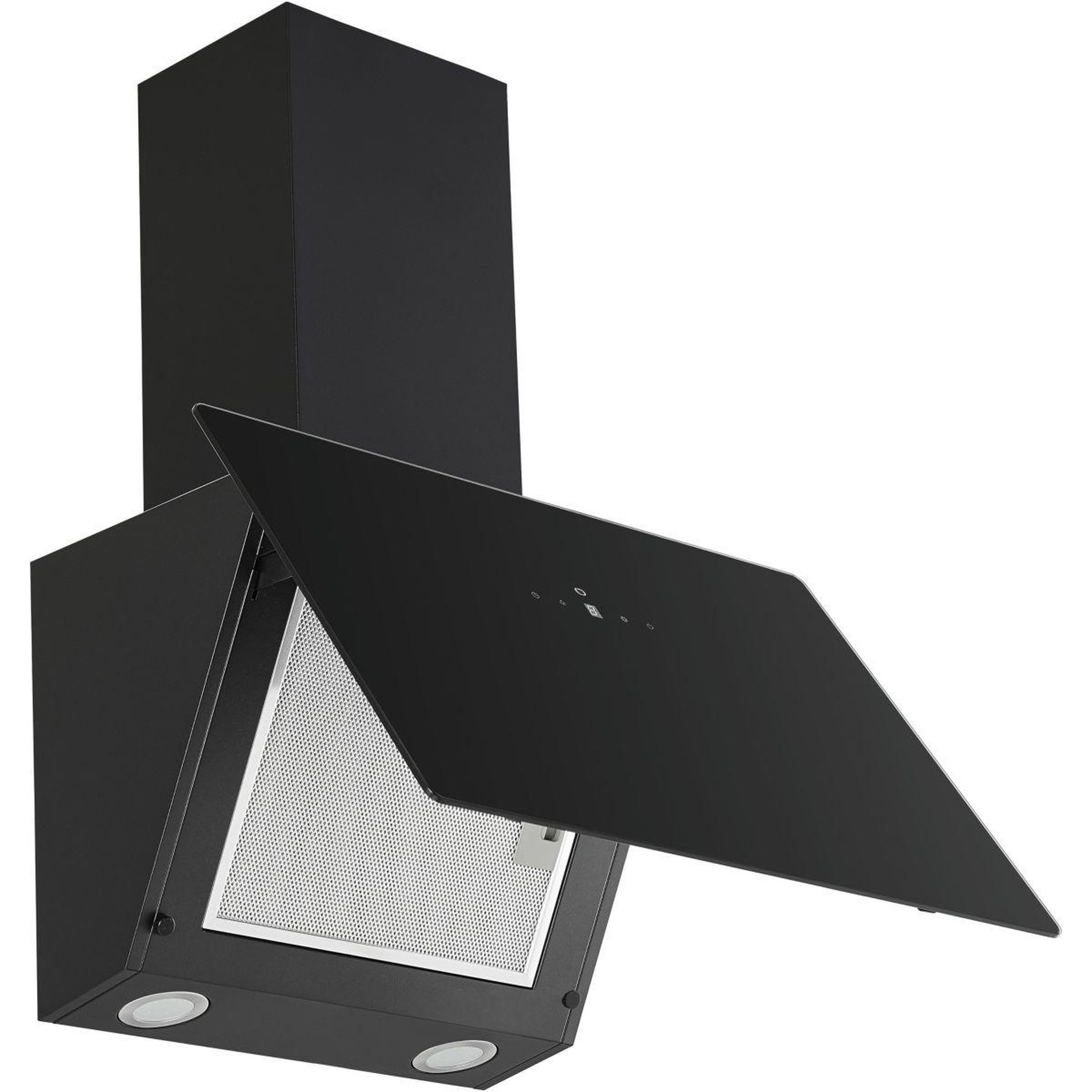 Voir la diapositive 2 : ESSENTIEL B Hotte décorative murale inclinée ehi60b