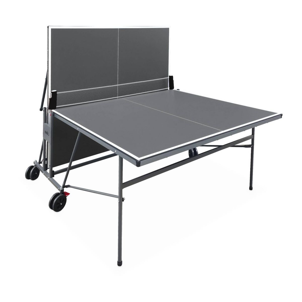 SWEEEK Table de ping pong INDOOR, avec 2 raquettes et 3 balles, utilisation intérieure