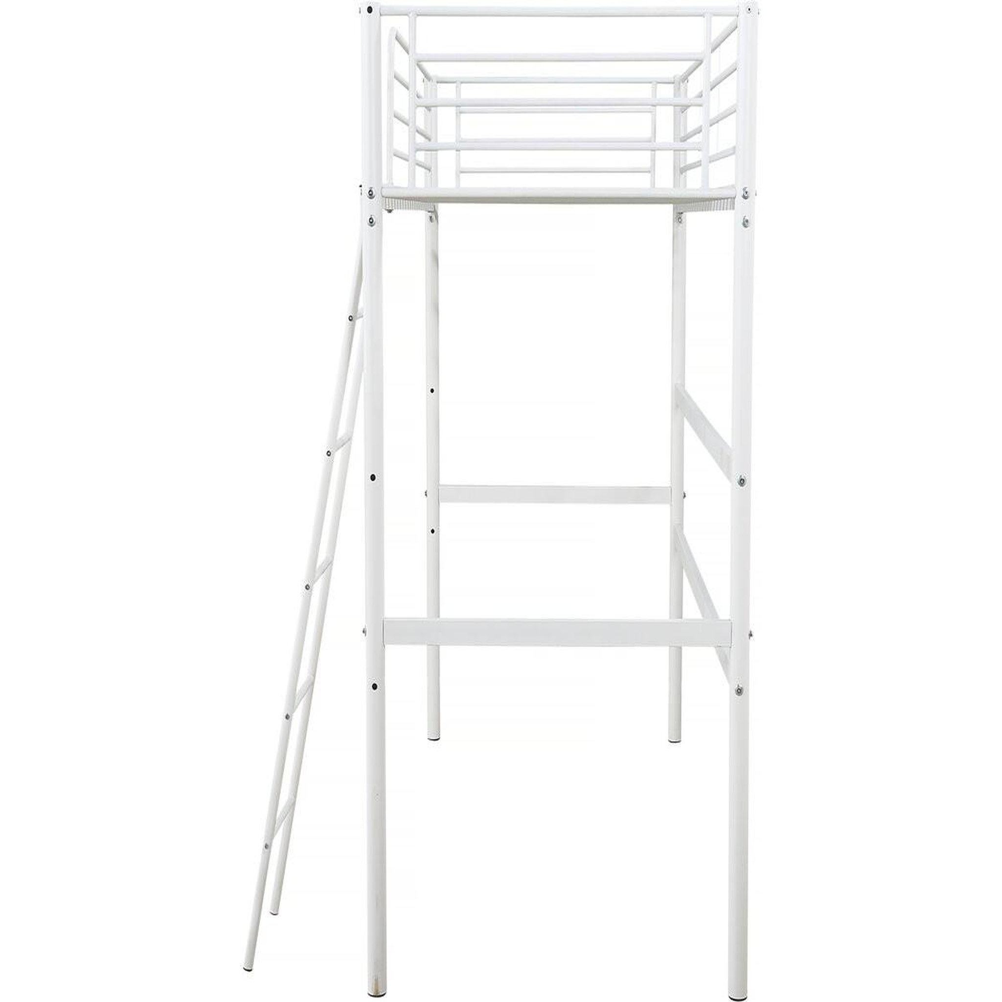 Voir la diapositive 4 : Habitat et Jardin Lit mezzanine  alora  - 90 x 190 cm - blanc