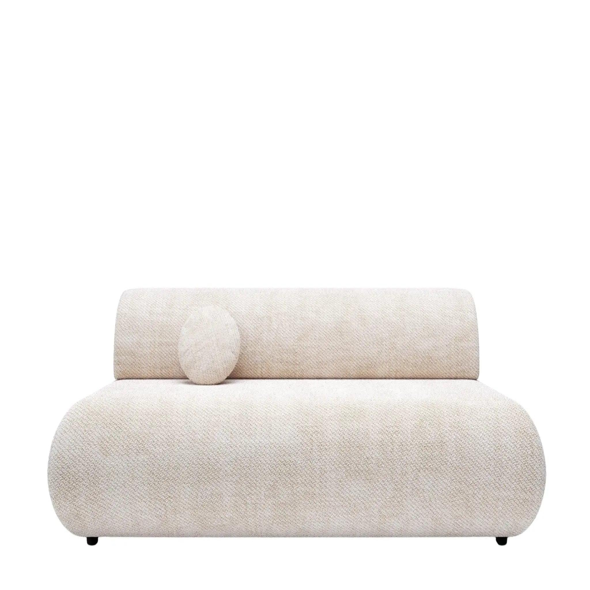 Voir la diapositive 1 : CASANOVA PARIS Levi - canapé droit convertible tissu lisse