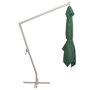 Voir la diapositive 4 : VIDAXL Parasol suspendu avec poteau en aluminium 300x300 cm vert