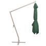 Voir la diapositive 4 : VIDAXL Parasol suspendu avec poteau en aluminium 300x300 cm vert