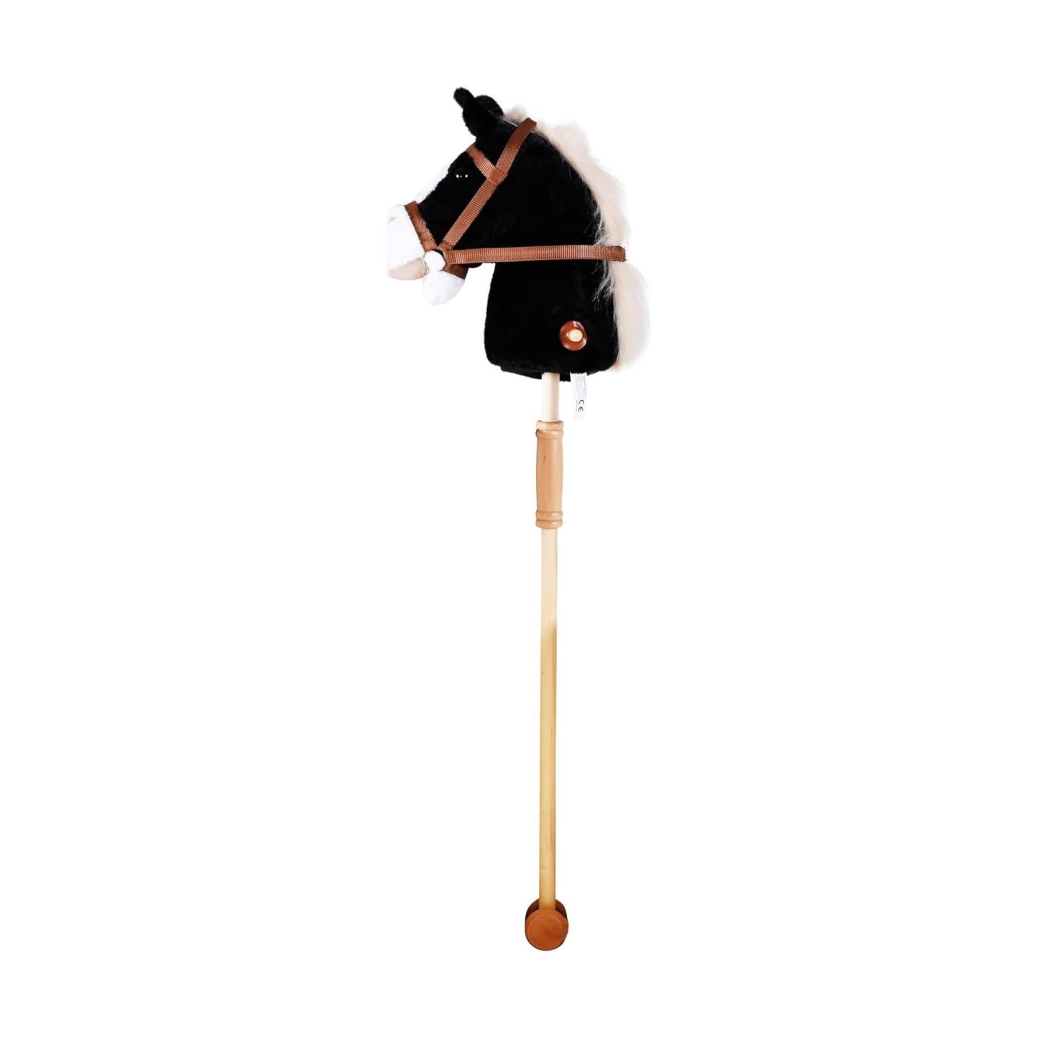 Voir la diapositive 2 : KNORRTOYS Cheval de bâton Blacky
