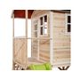Voir la diapositive 3 : EXIT TOYS Maisonnette en bois pour enfants Loft 500 Naturel - Exit Toys