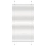 VIDAXL Store plisse blanc 80x150 cm largeur du tissu 79,4 cm polyester