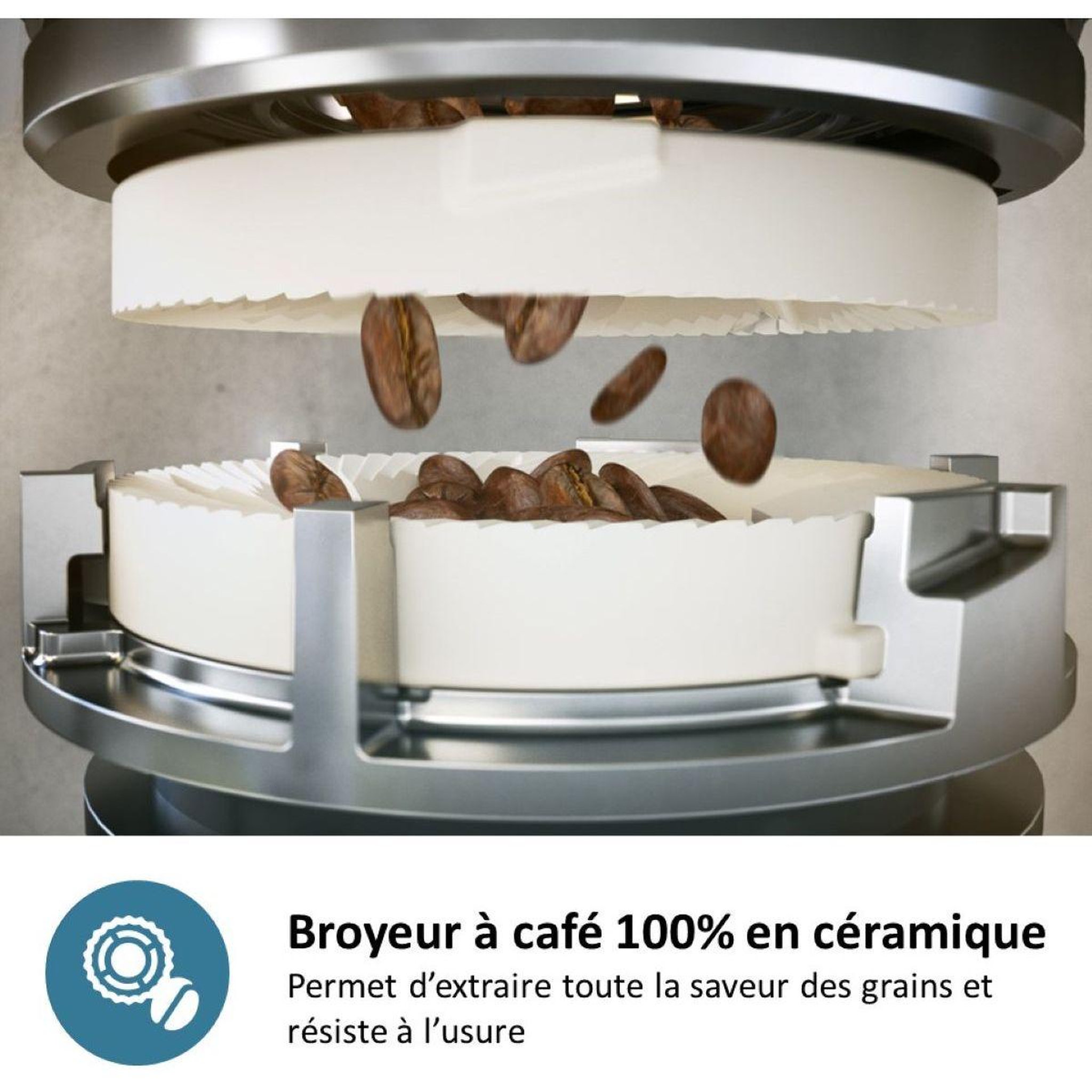 Voir la diapositive 5 : Philips Expresso broyeur ep4441/50 silentbrew lattego noir