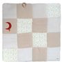 Voir la diapositive 1 : DOMIVA Tapis d'éveil - DOMIVA - Honey Moon - Patchwork - Anneau en bois et lune décorative