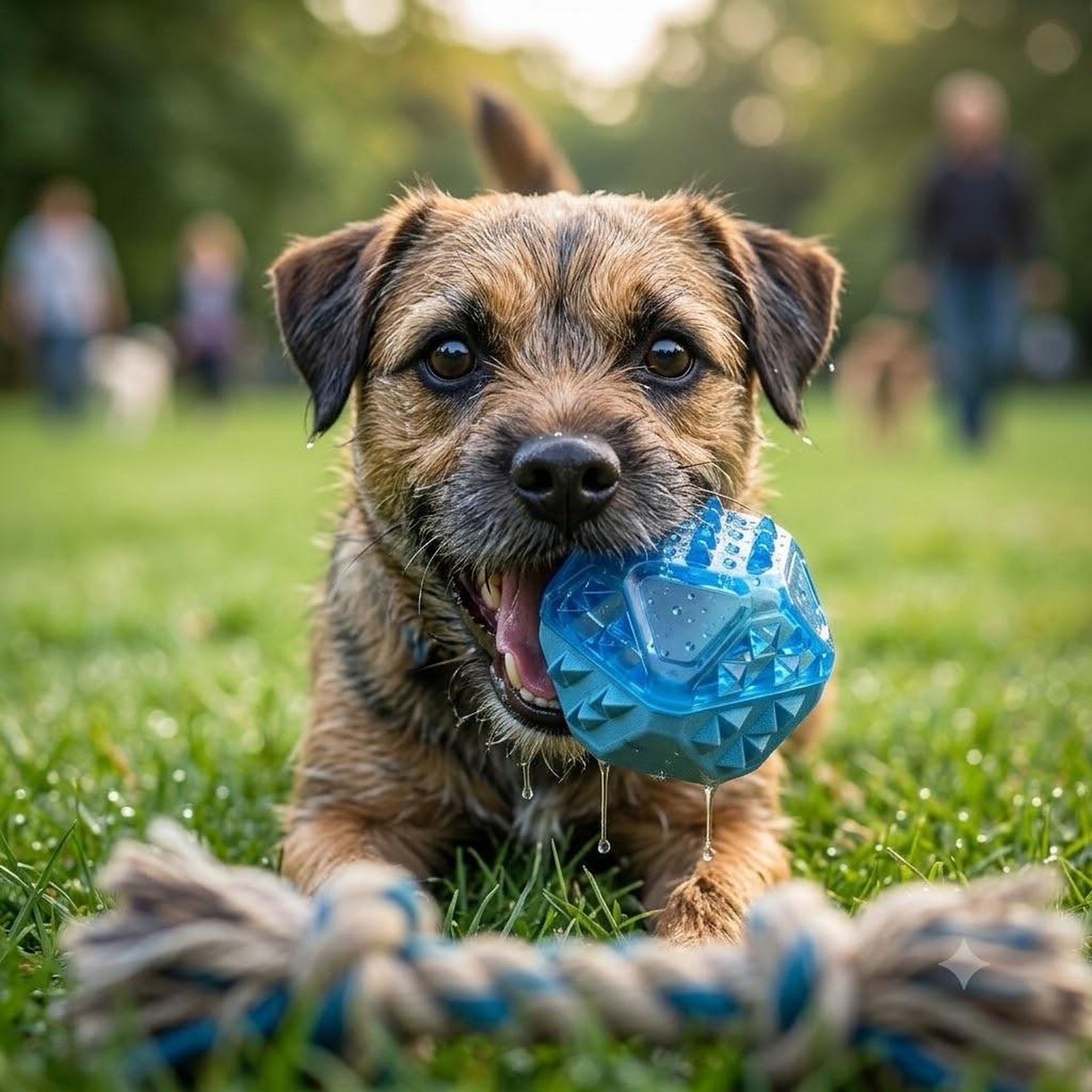 Voir la diapositive 6 : Eden Jeu rafraîchissant balle pour chien