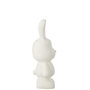 Voir la diapositive 3 : Paris Prix Statuette Lapin en Résine  Eddy  49cm Blanc