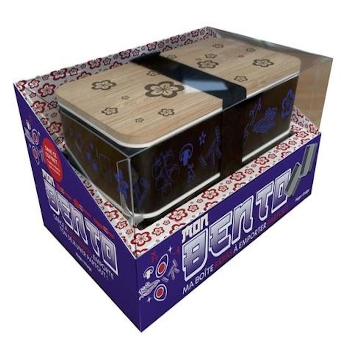 MON BENTO. COFFRET AVEC 1 BOITE A BENTO ET DES COUVERTS, Hugo Image