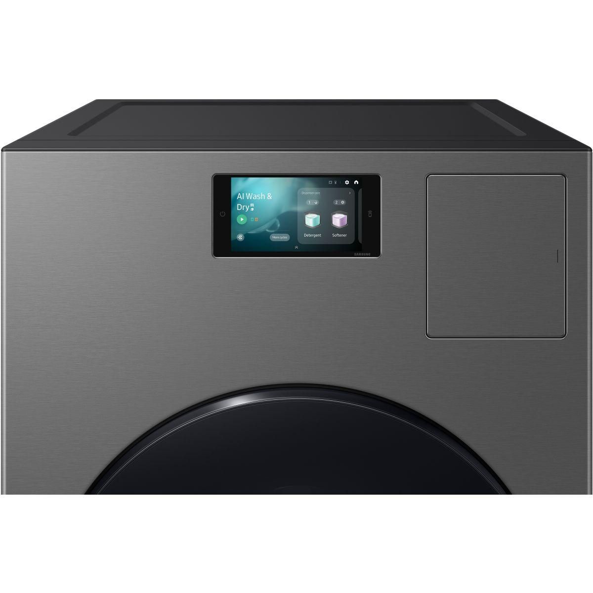 Samsung Lave linge séchant hublot WD18DB8995BZT2 Bespoke AI Combo