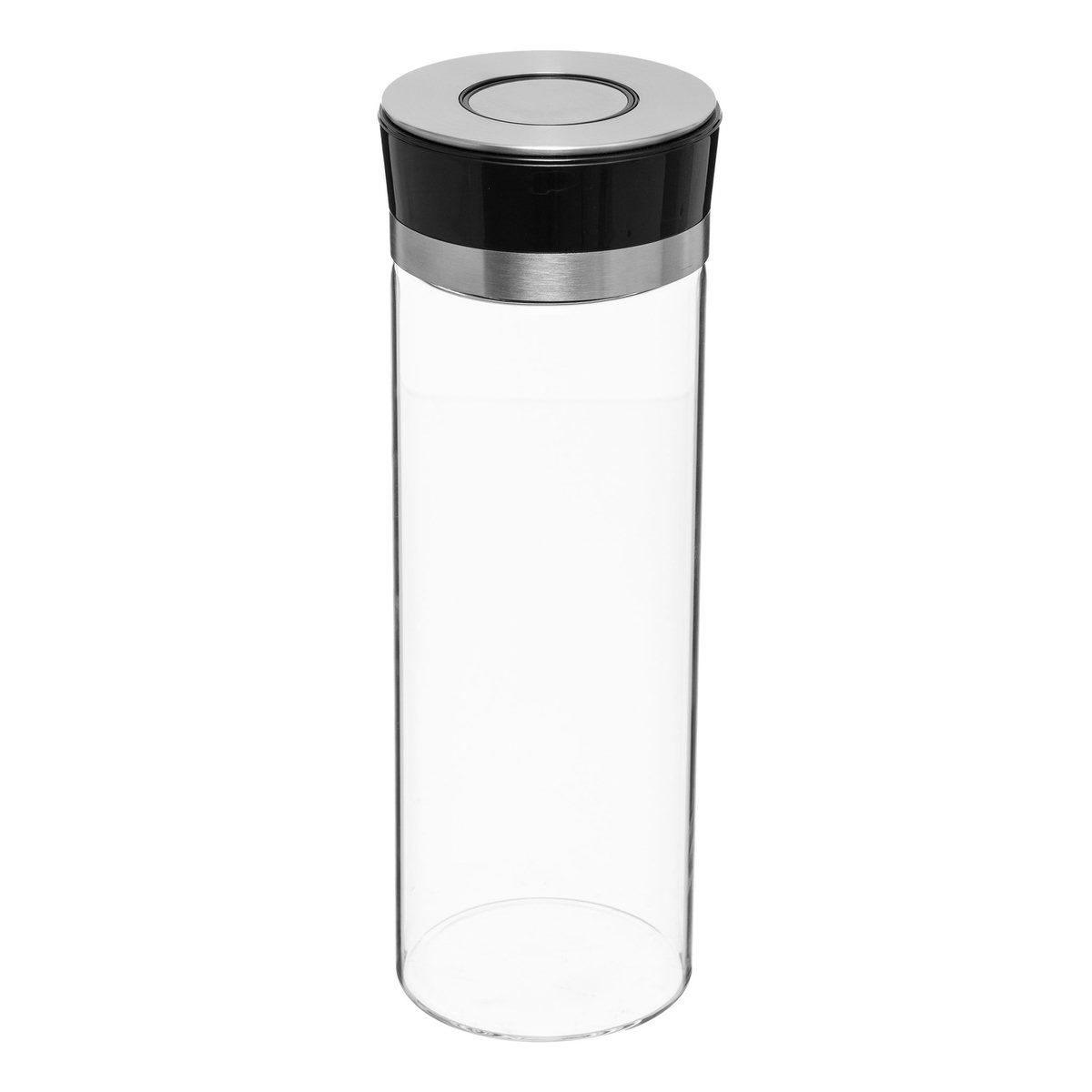 Bocal en verre + inox 1,7 L