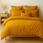 Voir la diapositive 3 : Home collection Paire de taies d'oreiller 100% coton 57fils