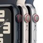 Voir la diapositive 3 : APPLE Montre connectée SE 40mm Alu/Argent Bleu Orage S/M cellular 2023