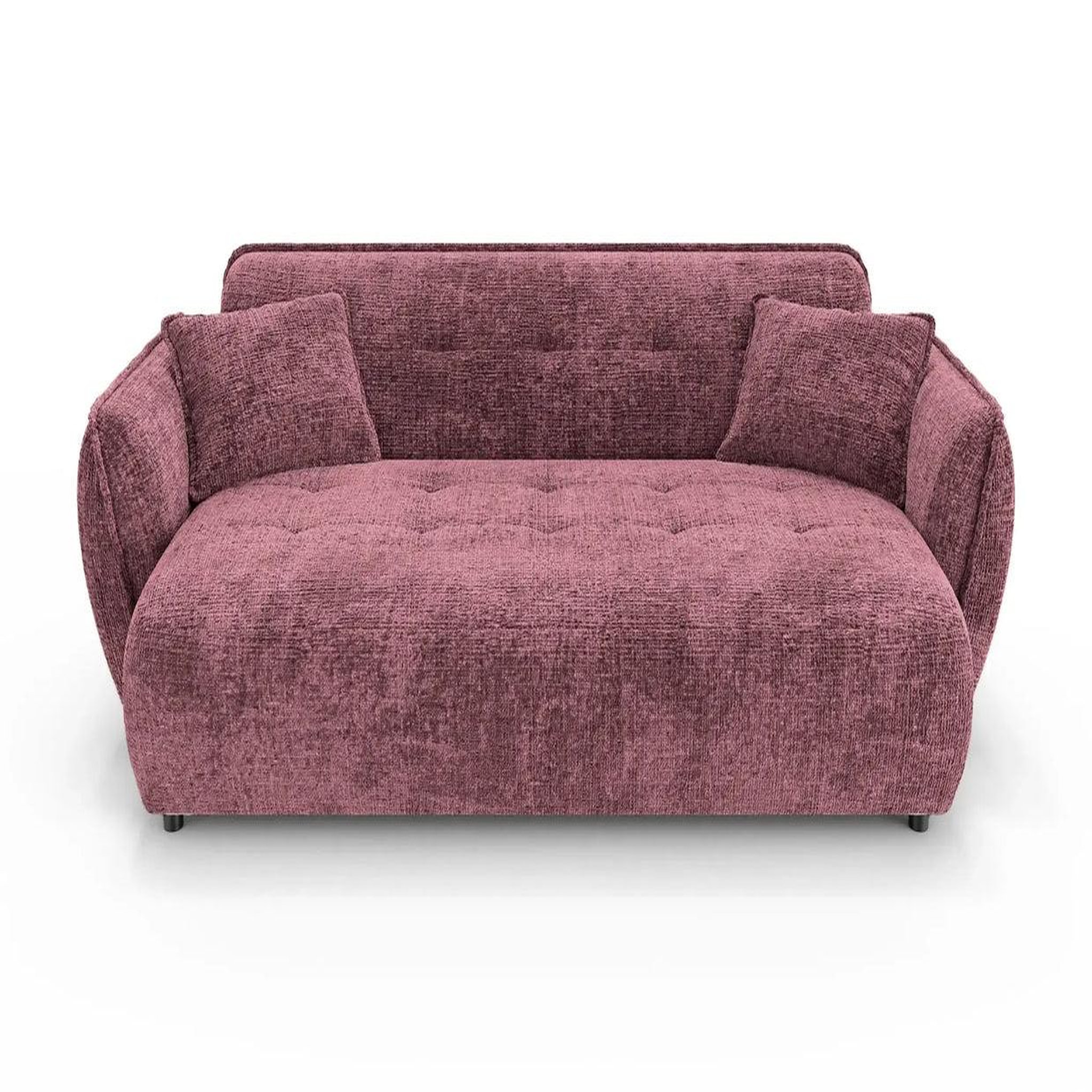 Voir la diapositive 1 : CASANOVA PARIS Mona - canapé droit tissu chenille 3 places
