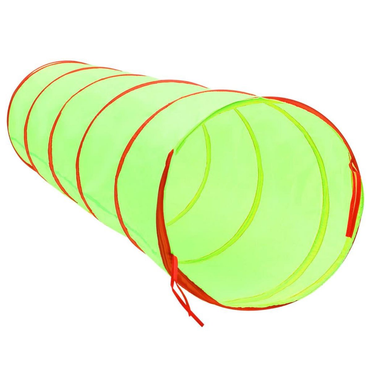 VIDAXL Tunnel de jeu pour enfants Vert 175 cm Polyester