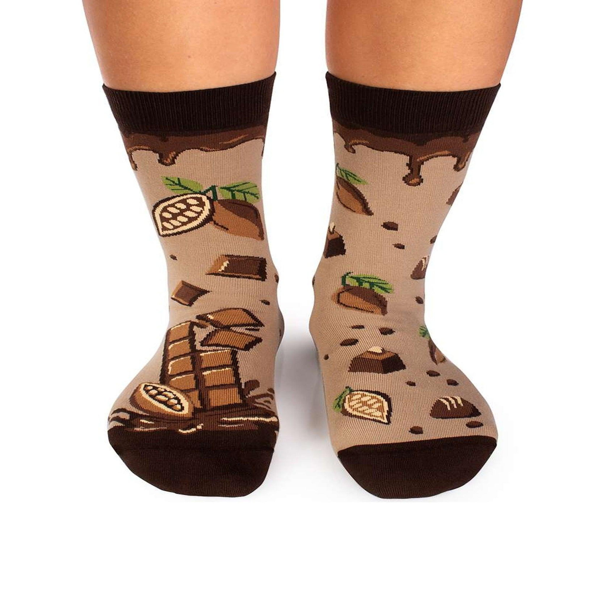 PIRIN HILL Chaussettes Arty Chocolat. Coloris disponibles : Multicolore