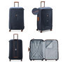 Voir la diapositive 3 : Delsey Grande valise XL rigide Moncey TSA polypropylène 82cm
