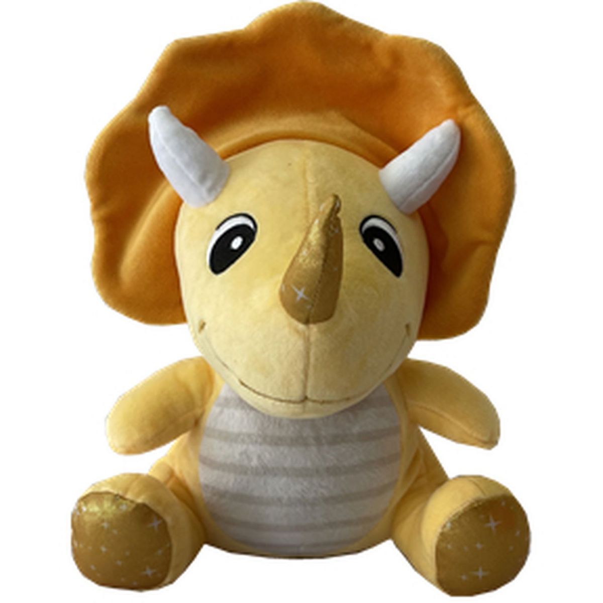 One Two Fun Dinosaure assis en peluche - 25 cm