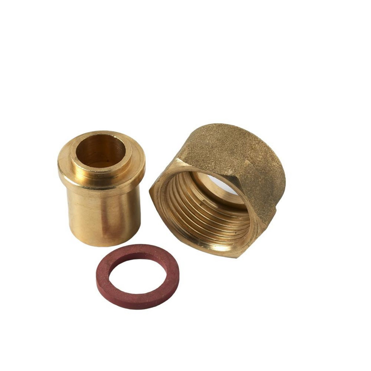 CENTRALE BRICO Raccord 2 pièces pour gaz butane / propane à souder, Mâle x Diam.12 mm, GAZINOX