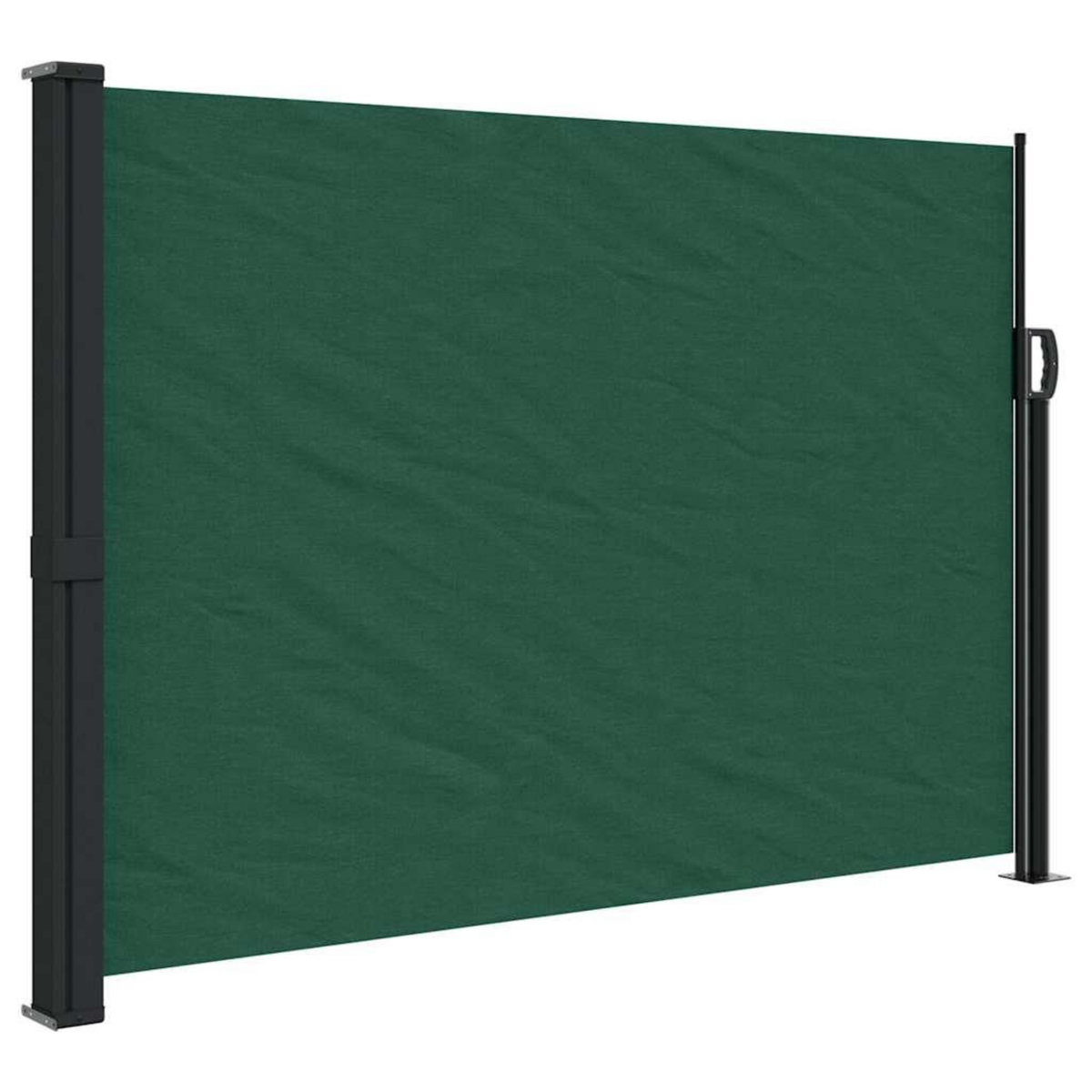 VIDAXL Auvent lateral retractable vert fonce 140x300 cm