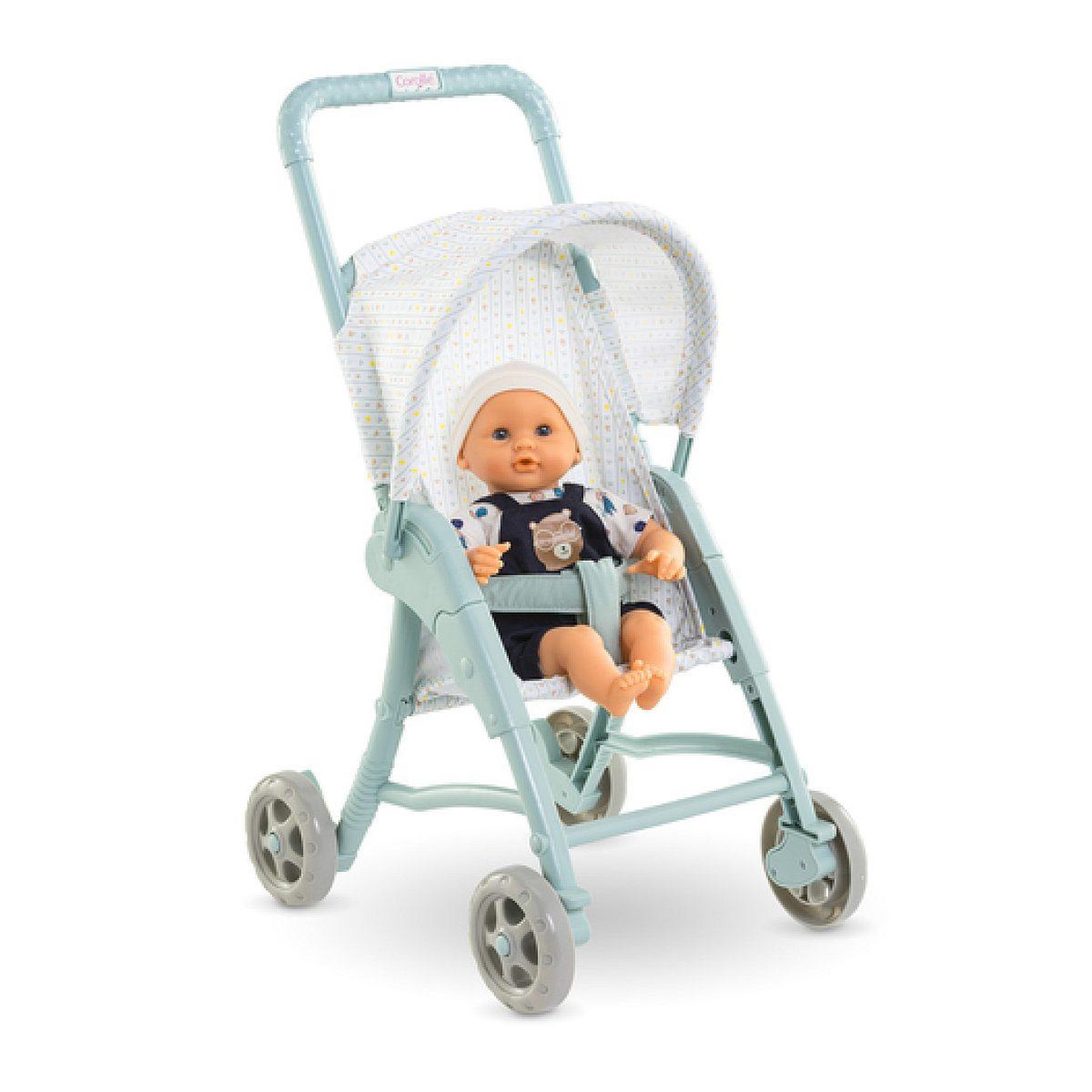Voir la diapositive 5 : Corolle Bb30 poussette etoiles