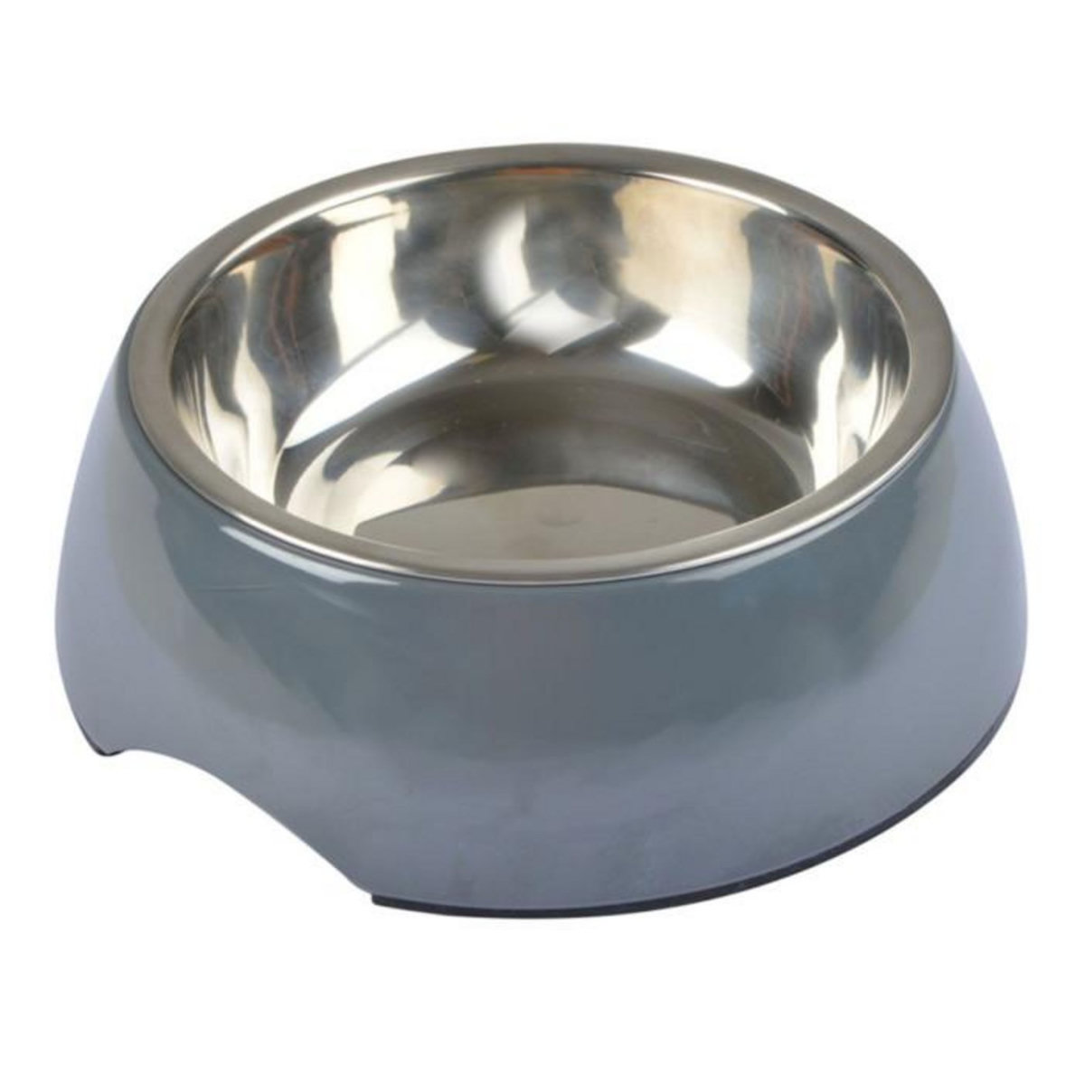 Paris Prix Gamelle pour Chien & Chat  Bol Inox  17cm Anthracite