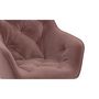 Voir la diapositive 6 : Lot de 2 chaises en velours capitonnée JULIETTE