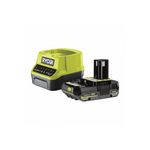 Ryobi Pack batterie RYOBI 18V One+ 2.0Ah LithiumPlus - 1 chargeur rapide 2.0Ah RC18120-120CG