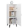 Voir la diapositive 4 : VIDAXL Buffet Blanc brillant 34,5x34x90 cm Bois d'ingenierie