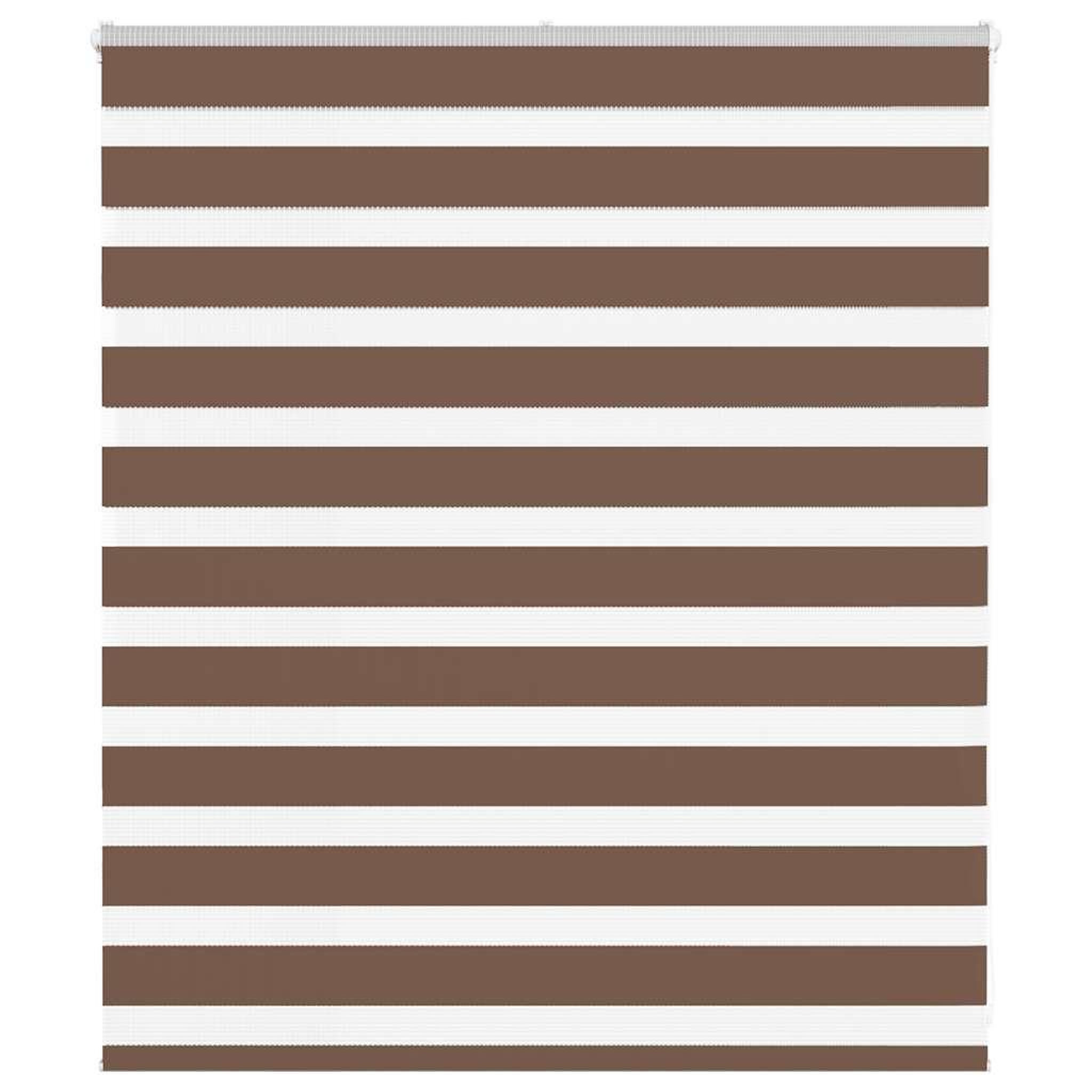 VIDAXL Store zebre marron 120x100cm largeur du tissu 115,9cm polyester