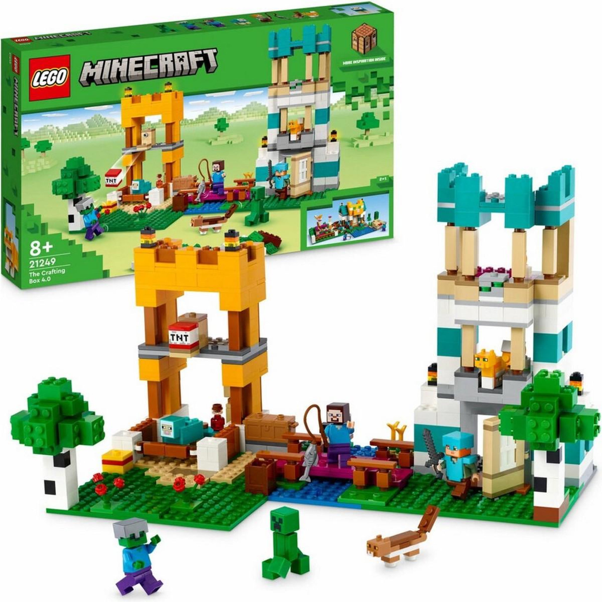 Voir la diapositive 3 : LEGO Boîte de construction LEGO Minecraft 21249