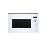 BOSCH Micro-ondes solo encastrable 20l 800w blanc - BFL523MW1F