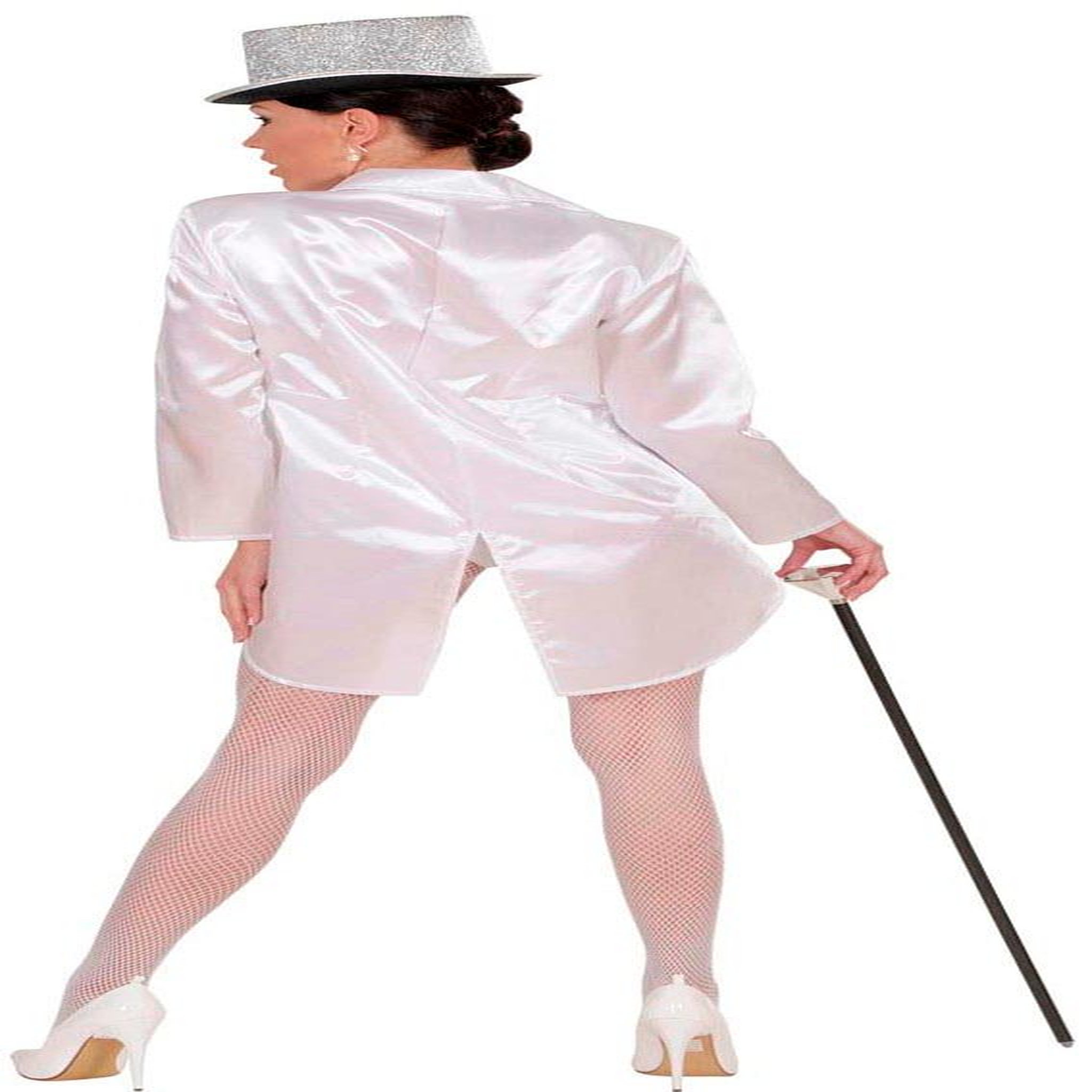 Voir la diapositive 3 : WIDMANN Veste Queue de Pie Femme Blanc - S
