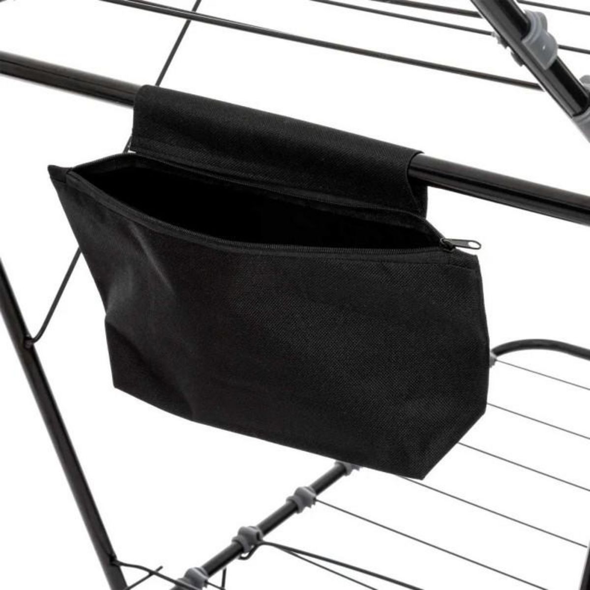 FIVE Étendoir à Linge Pliable  Mojave  31m Noir