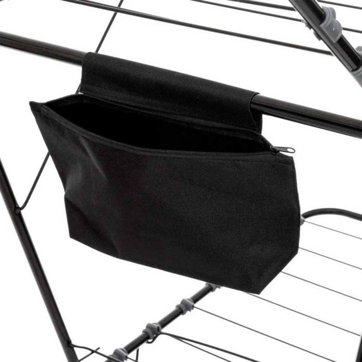 FIVE Étendoir à Linge Pliable  Mojave  31m Noir