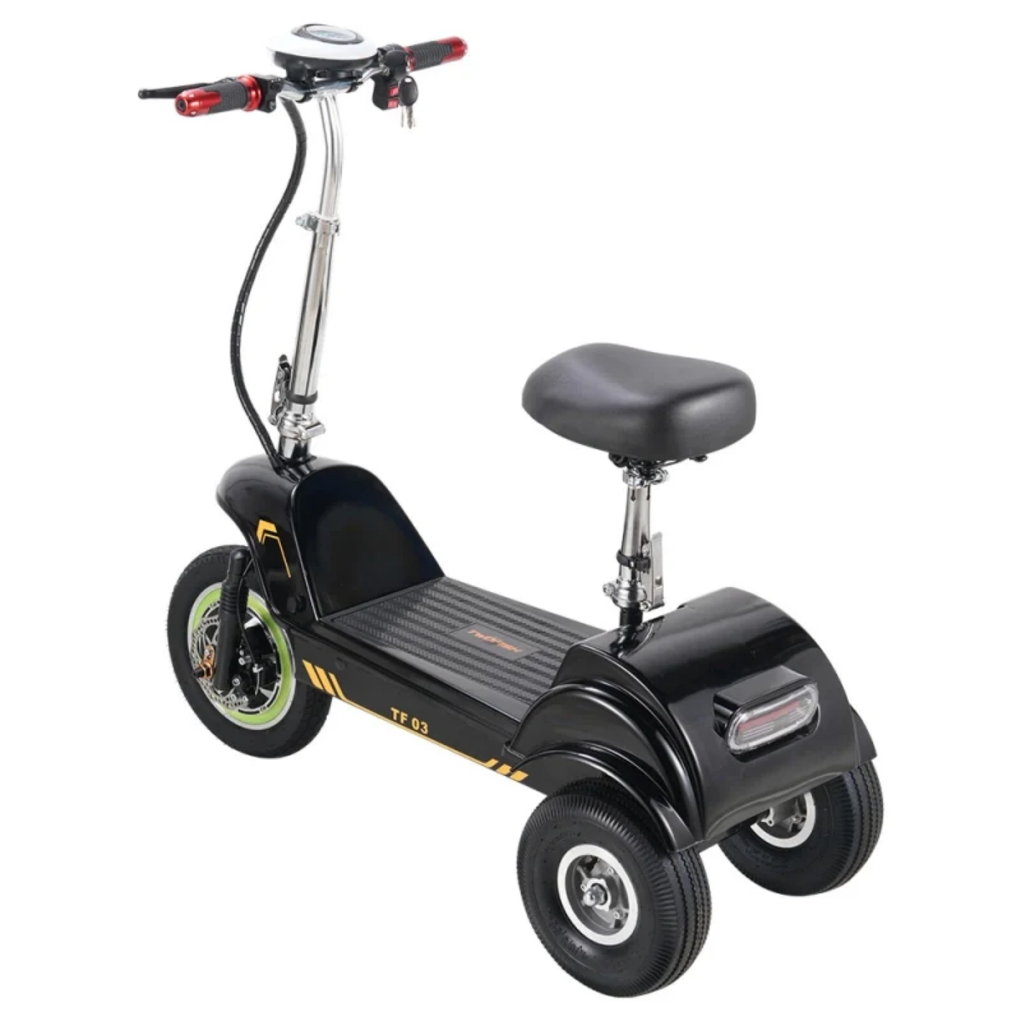 Voir la diapositive 4 : TWOFISH Tricycle électrique TWOFISH TF03, avec siège amovible, 350 W