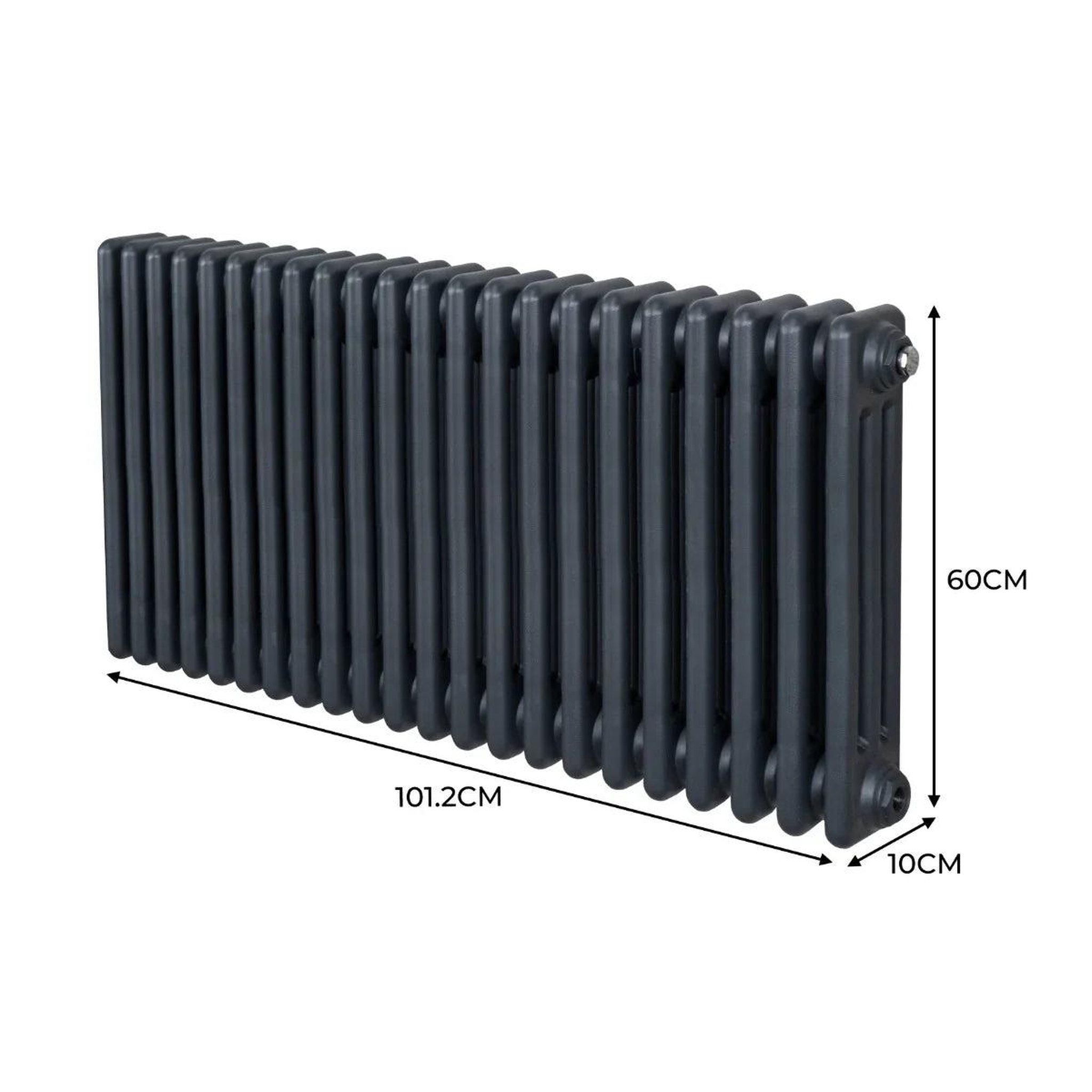 Voir la diapositive 5 : MONSTERSHOP Radiateur traditionnel à 3 colonnes – 600 x 1012 mm