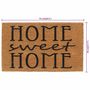 Voir la diapositive 6 : VIDAXL Tapis de porte naturel 45x75 cm fibre de coco touffete
