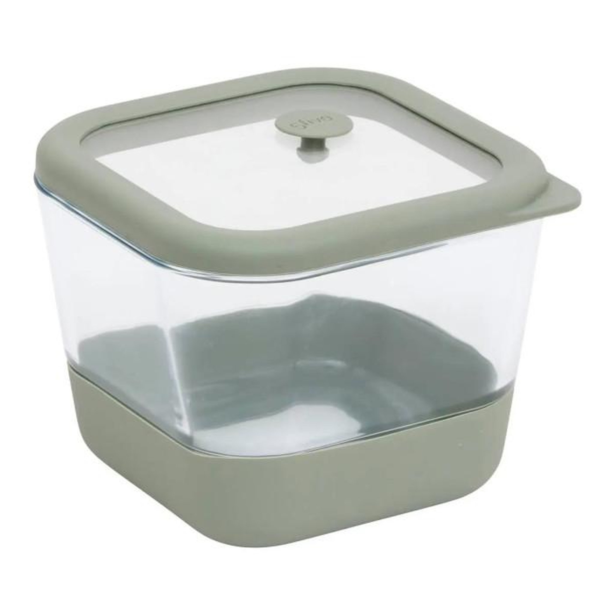 FIVE Boîte de Conservation Hermétique  Siliglass  0,8L Gris